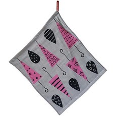 라페조 고리 핸드타올 무늬우산, 무늬우산 회색, 1개