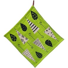 라페조 고리 핸드타올 무늬우산, 무늬우산 연두, 1개