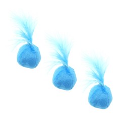 Dr.Mini貓薄荷毛球 5cm, 藍色, 3片