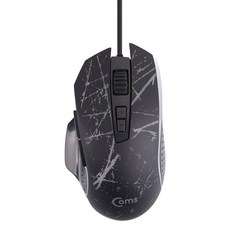 컴스마트 게이밍 사무용 마우스, TT420, Black