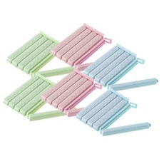 더자카 하트 패턴 다용도 봉지집게 색상랜덤 5개입, 랜덤 발송, 6개