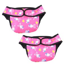 aryko Dr.Mini 貓狗安全內褲角色粉色, S, 2個