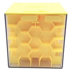 HONGDA 3D 미로볼 큐브 HD034, 혼합 색상, 1개