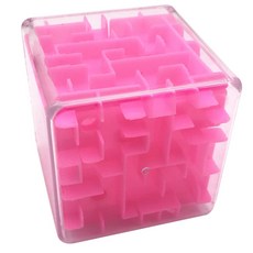 HONGDA 3D 미로볼 큐브 HD014, 혼합 색상, 1개