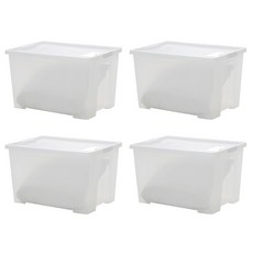 라이피스트 스칼렛 리빙박스 65L, 화이트, 4개