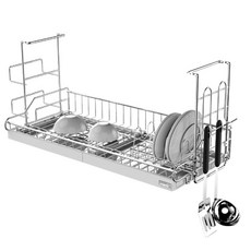 STAFIX 韓國製豪華抗菌水槽瀝水架 600, 混合色, 1層