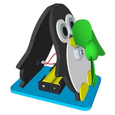 향앤미과학 STEAM 사이언스 펭귄 왕 날개 선풍기 실험세트, 1세트