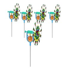 향앤미과학 STEAM 사이언스 북치는 바람개비 풍력 실험세트 랜덤 발송, 5세트