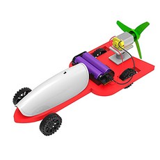 향앤미과학 STEAM 사이언스 LED 포뮬러 전동 풍력 자동차 실험세트, 1세트