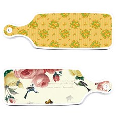 Roem Design 上菜板 PrettyRoses + 橙藤玫瑰, 混和顏色, 1套