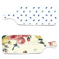 Roem Design 上菜板 PrettyRoses + 企鵝, 混合顏色, 1套