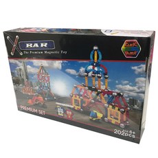 맥킨더 클릭블럭 X Bar 프리미엄 세트 202피스, 혼합 색상, 1개