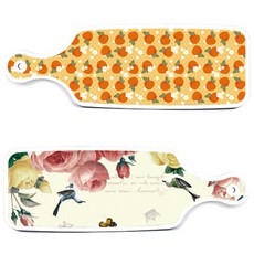 Roem Design 上菜板 PrettyRoses + 柳橙蜜桃, 混合顏色, 1套