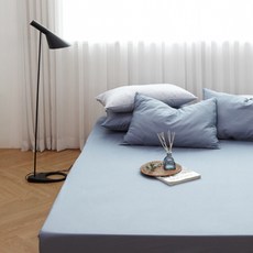 ARPEGGIO BASIC 棉質素色墊套, Gray Blue