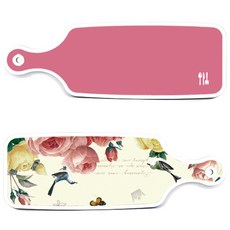 Roem Design 上菜板 PrettyRoses + 粉紅色, 混合顏色, 1套