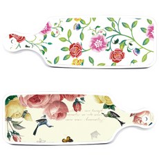 Loem Design 上菜板 PrettyRoses + 浪漫玫瑰, 混合色, 1套