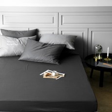 ARPEGGIO BASIC 棉質素色墊套, Smokey Charcoal