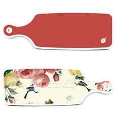 Roem Design 上菜板 PrettyRoses + 紅色, 混合顏色, 1套