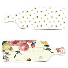 Roem Design 上菜板 PrettyRoses + 布丁, 混合顏色, 1套