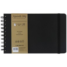 CERGIO 旅行筆記本 線圈裝 300g, A5, 24張