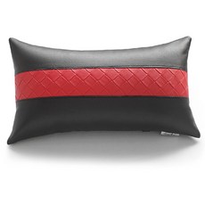 리스캣 베네타 목쿠션, 레드, 1개