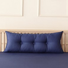 아임리빙 빈티지 단추 헤드쿠션, 네이비