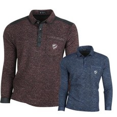 LUCEN 男士長袖高爾夫襯衫 CTLU2004