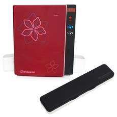 닥터크리너 가정용 칫솔살균기 BIO-103 와인 + 휴대용 건전지타입 마일드 칫솔살균기 BIO-201, 가정용(BIO-103), 휴대용(BIO-201), 와인, 블랙