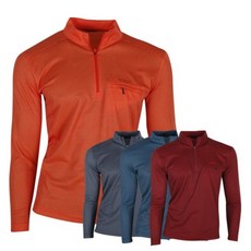 스타런 차이나카라 심플 긴팔 티셔츠 OCTSR5004