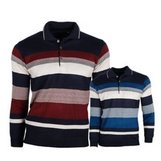 ottimo 男士寬條紋針織T恤 CTOM2012