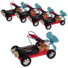향앤미과학 STEAM 사이언스 미니 전동풍력자동차 랜덤 발송, 5개입
