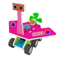 향앤미과학 STEAM 사이언스 전동풍력 화성탐사로봇 LED형, 1개