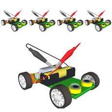 향앤미과학 STEAM 사이언스 미니 동력전달장치자동차, 5개입