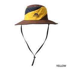 MOUNTAIN EQUIPMENT Zulu U Hat Gwidali Hat Go Somo, 黃色的