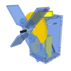 향앤미과학 STEAM 사이언스 미니 친환경 수차, 1개