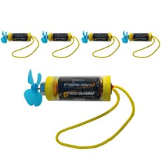 향앤미과학 STEAM 사이언스 휴대용 손잡이 선풍기, 5개입