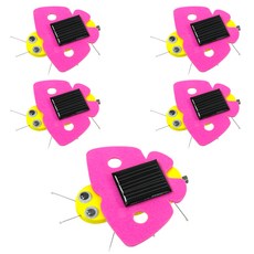 향앤미과학 STEAM 사이언스 태양광 나비 진동로봇, 5개입