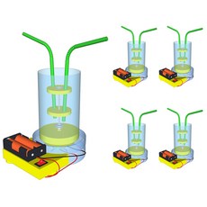 향앤미과학 STEAM 사이언스 회전 스프링쿨러 만들기, 5개입