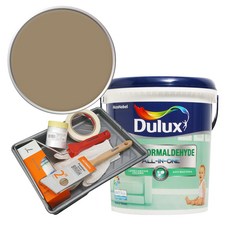 듀럭스 안티 포름알데히드 올인원 페인트 세트, Pecan Tree, 3L, 1개