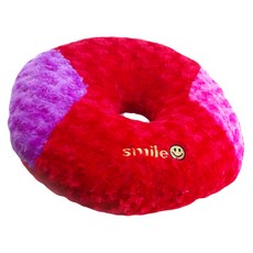 圓形坐墊, 紅色