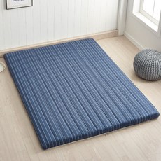 이너제틱 벨기에 라텍스 매트리스 슈퍼싱글, 로지블루, 4.5cm