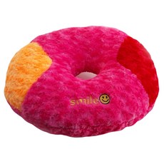 圓形坐墊, 粉色