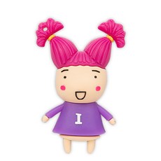 유에너스 걱정인형 캐릭터 OTG메모리 인디, 16GB