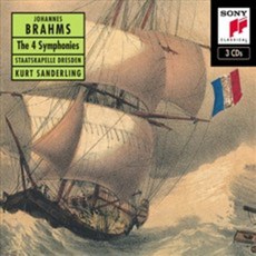 JOHANNES 브람스 - THE 4 SYMPHONIES 쿠르트 잔데를링 : 교향곡 1~4번, 3CD