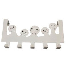 Dm廚房空間利用門衣架麵包人, 混色, 1個