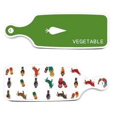 로엠디자인 서빙 양면도마 마트로시카, 마트로시카, 채소 그린, 1개