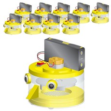 향앤미과학 STEAM 사이언스 자동 진공청소기 10인용 과학실험키트, 1세트