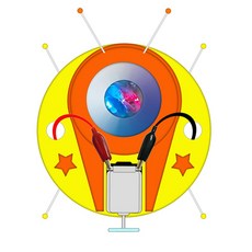 향앤미과학 STEAM 사이언스 UFO 창작 진동로봇 1인용 에너지 실험 세트, 1세트