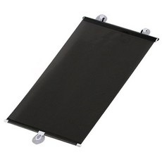 롤업 햇빛 가리개, 블랙, 1개