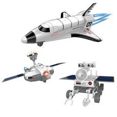 향앤미과학 STEAM 사이언스 3in1 태양광 충전 디스커버리 함대 실험세트, 1개